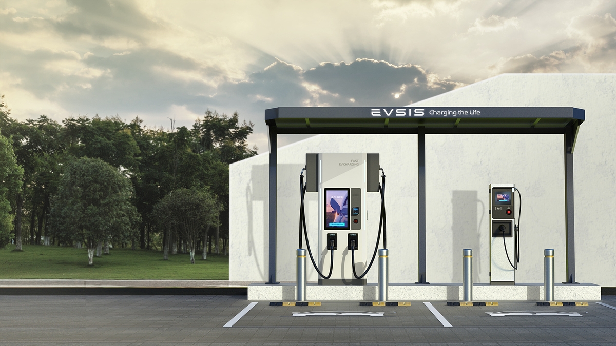 EV charging station in Indonesia